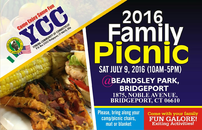 2016 family picnic, Saturday July 9, 2016, Beardsley Park Bridgeport