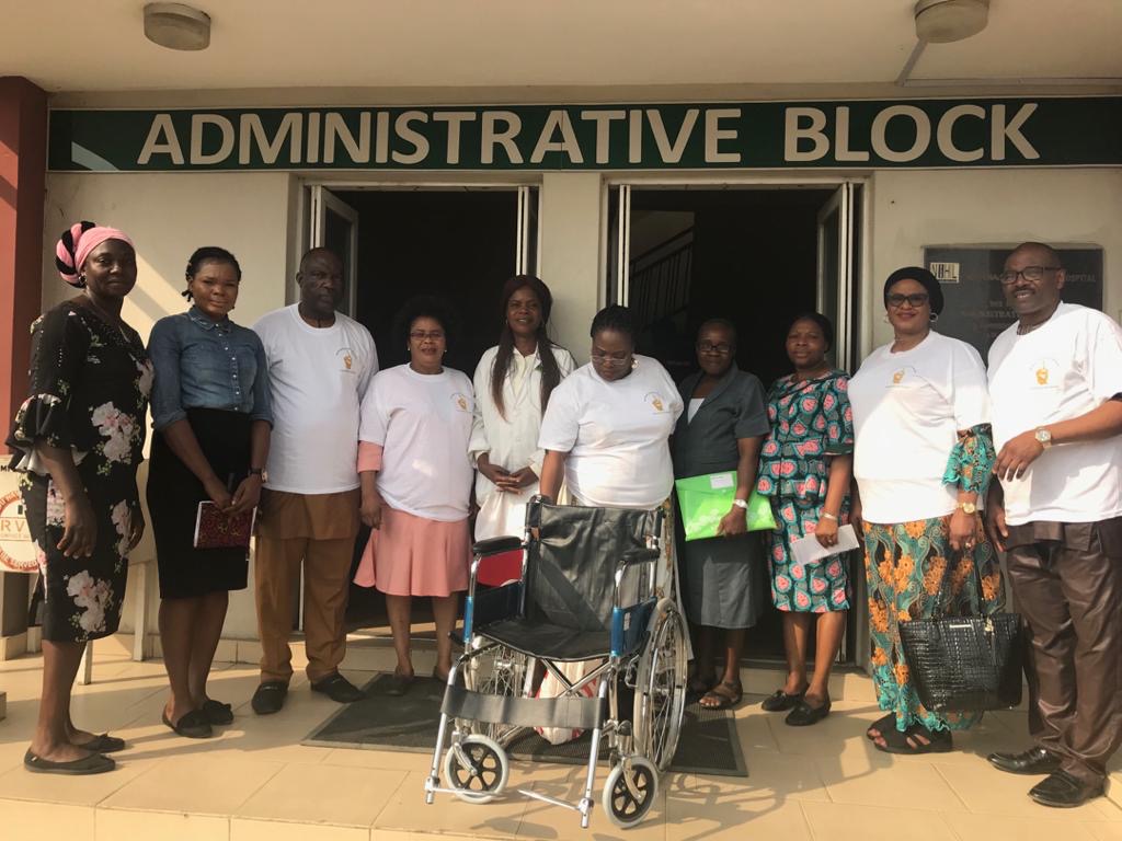 Wheelchairs to Igbobi Hospital