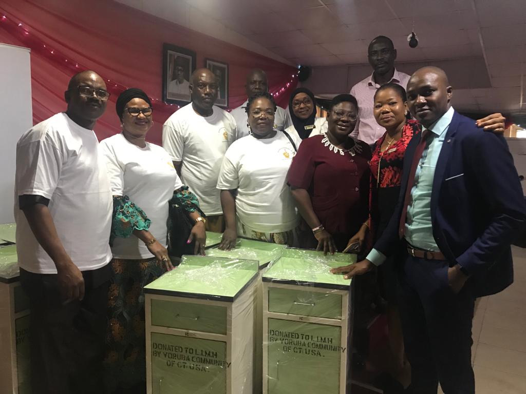 YCC donating bedside lockers to Lagos Island Maternity Hospital